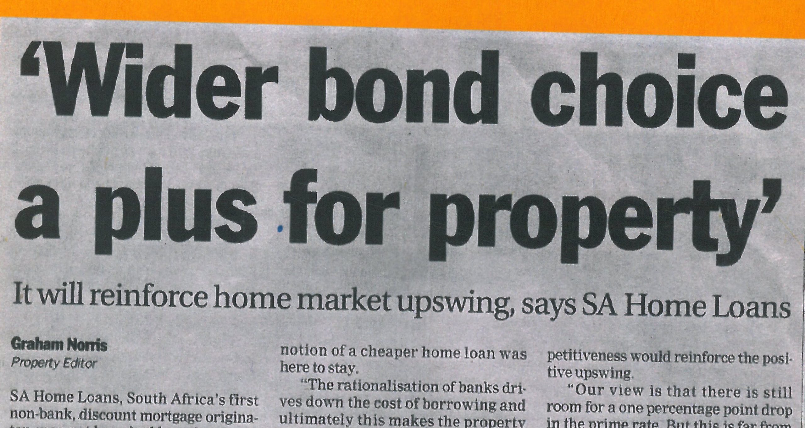 Wider bond choice a plus for property